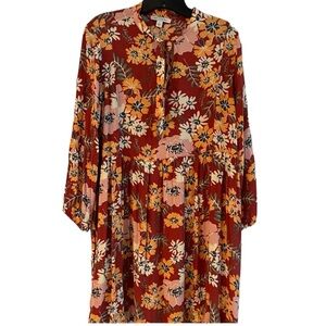 100% viscus mini dress